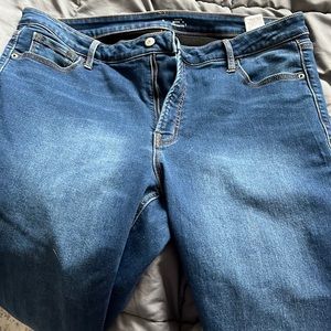 Old Navy Rockstar Jeans with built in warm